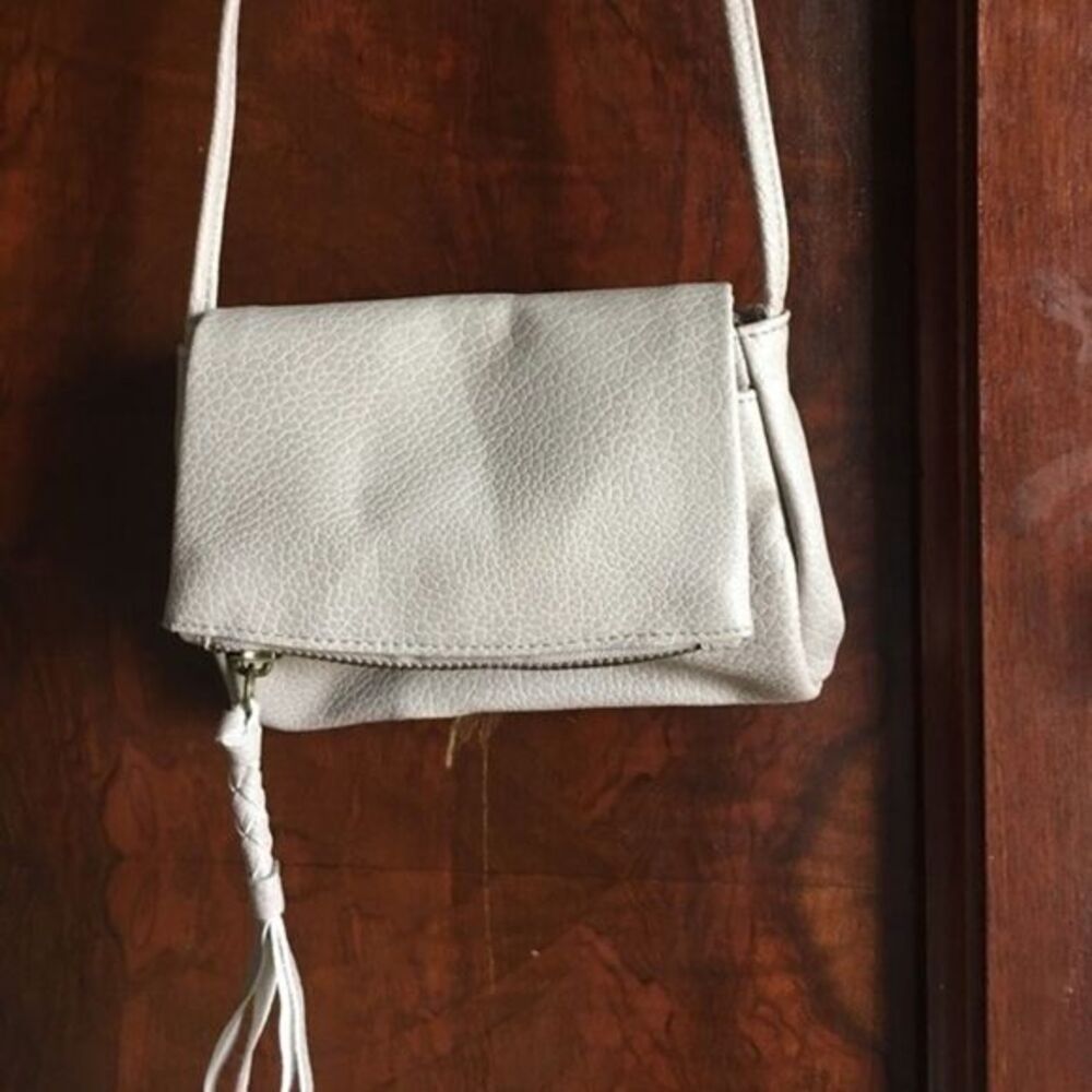 ☕️Taupe mini crossbody bag